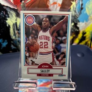 Pack fresh 1990 John salley Detroit pistons